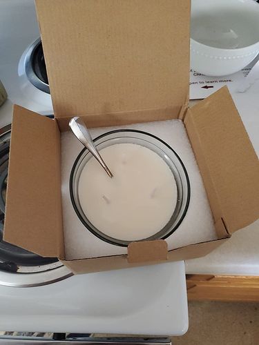 Customer photo review of Cereal Candle