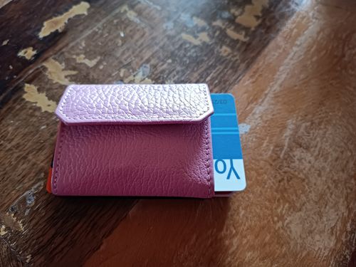 Customer photo review of Nano Boy Pocket with leather coin pocket Ladies Edition