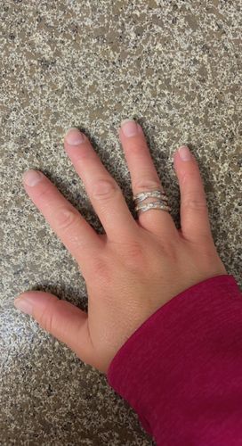 Chandra B. review of Many Leaves on Sterling Ring - Black Hills Gold image 1 out of 1