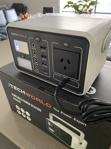 Customer photo review of Lithium Portable Power Station 25Ah 300w iTECH300