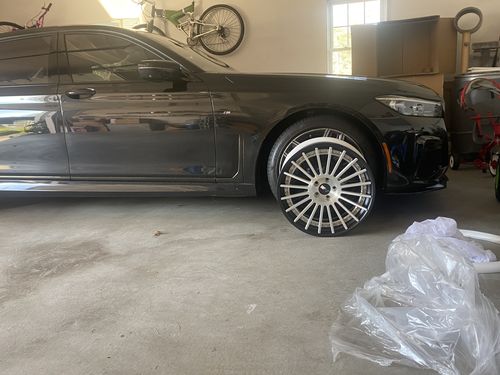Customer photo review of CUSTOM 3-PIECE FORGED WHEELS: RV-TR66 BMW Custom Forged Rims