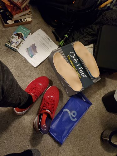 Customer photo review of Game Day Insoles
