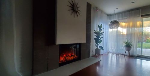 Customer photo review of Modern Flames Redstone 36" Built In Electric Firebox Insert