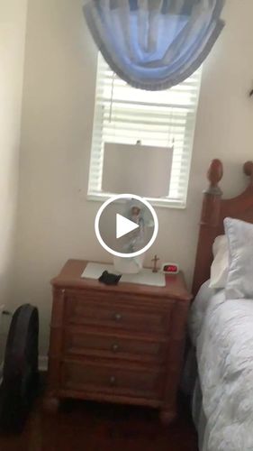 Customer video review of Malita Powder Blue 4-Piece Comforter Set By J Queen