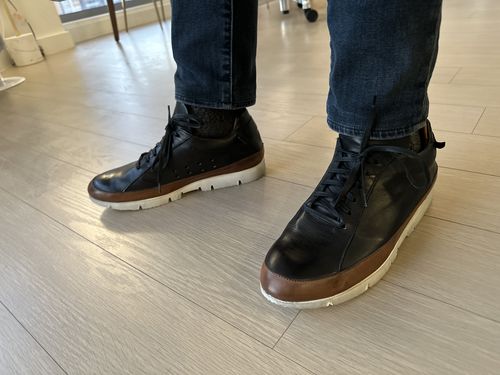 Customer photo review of S3 Sneaker . Coal Classic