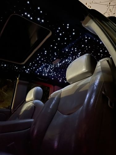 Customer photo review of RGBW+T Starlight Headliner