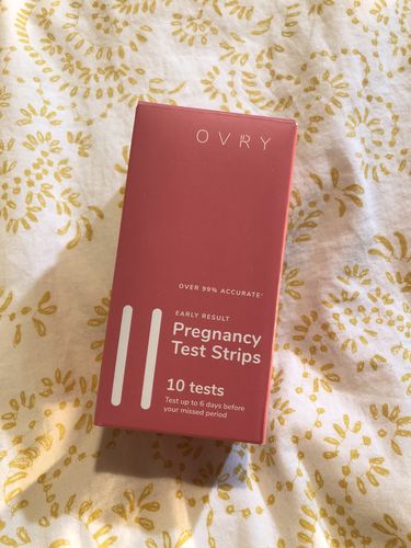 Customer photo review of Pregnancy Test Strips (Ultra-Sensitive)