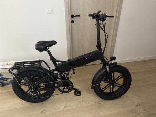 Customer photo review of Engwe Engine Pro 2022 Version 750W 20" Fat Bike Foldable E-Mountain Bike 16Ah 40km/h 120km