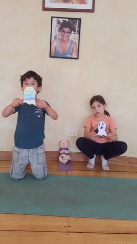 Customer photo review of Libro Sachín Yogui más peluche