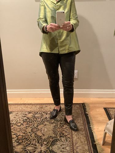 Customer photo review of Kancan Vegan Leather Pant