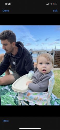 Customer photo review of Sailor baby chair