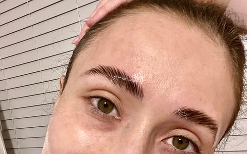 Customer photo review of Brow and lash lamination set "Didier Lab" Esthétique, 3x10 psc.x1,5 ml