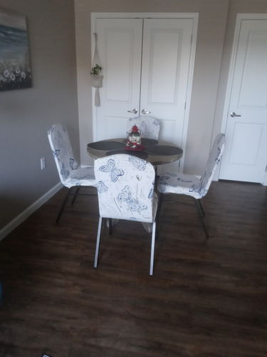 Customer photo review of Cabrexa© Dining Chair Covers