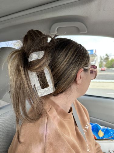 Customer photo review of XXL Dreamy Claw Clip