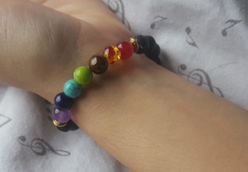 Customer photo review of Chakra Bracelet