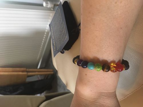 Customer photo review of Chakra Bracelet