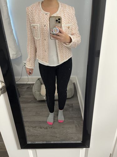 Customer photo review of Patch Pocket Tweed Jacket