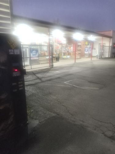 Customer photo review of LED Canopy Light - 100W Outdoor Parking Garage Light - (UL+DLC Listed)