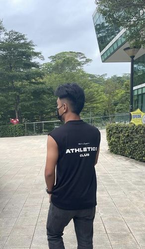 Customer photo review of 'Dreamers' Cutoff Tee