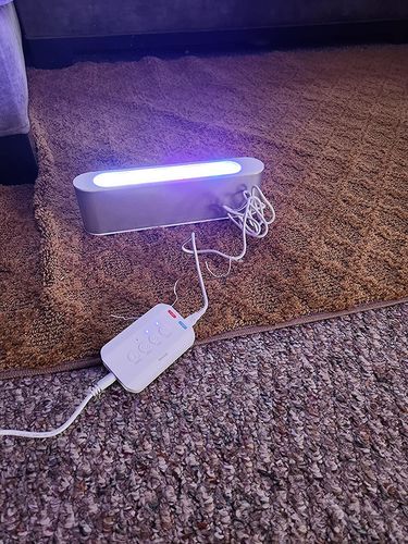 Customer photo review of Immersive Gamer RGB Painter Light - Kit