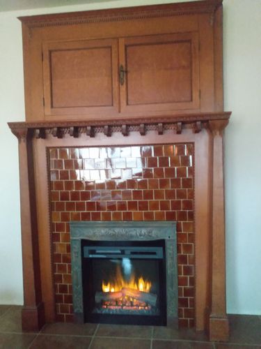Customer photo review of Dimplex 23" Multi-Fire XHD Plug-in Electric Firebox - Logs