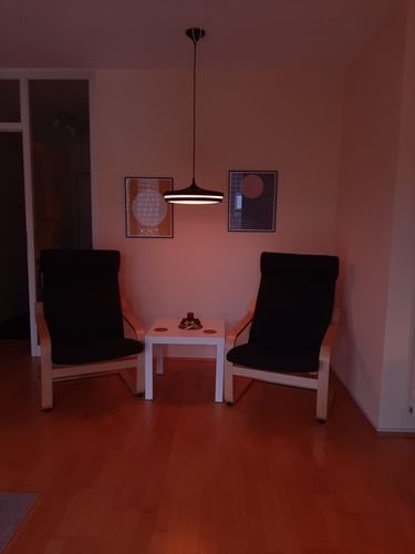 Customer photo review of Smarte LED-Pendelleuchte Kea, 42 cm