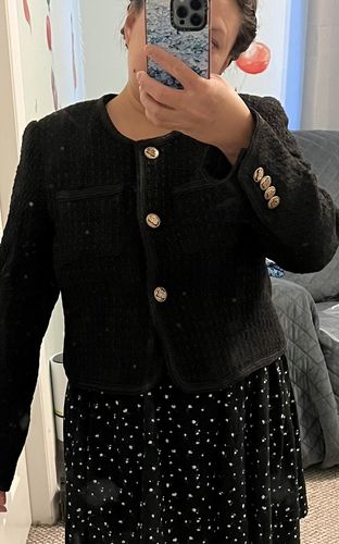 Customer photo review of Emilie Tweed Jacket