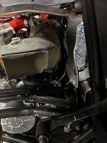 Customer photo review of RPM Exhaust Heat Blanket