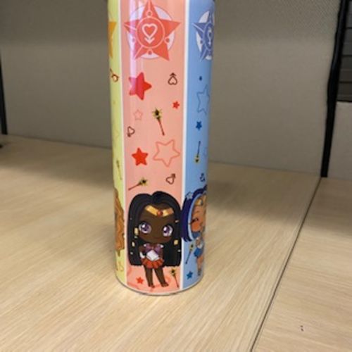 Customer photo review of Melanated Pretty Guardians Tumbler