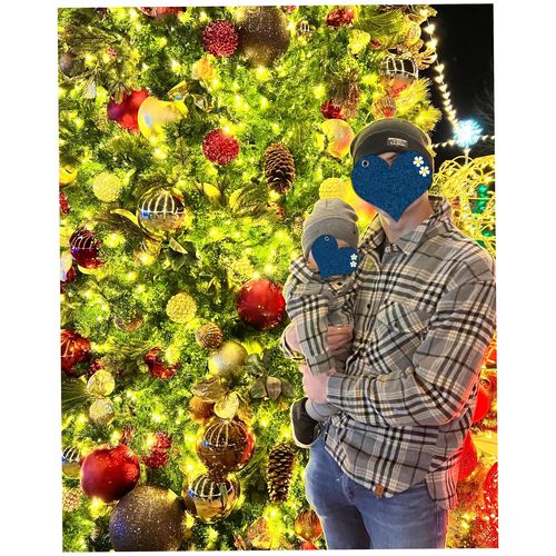 Customer photo review of Flannel Shacket - Ash