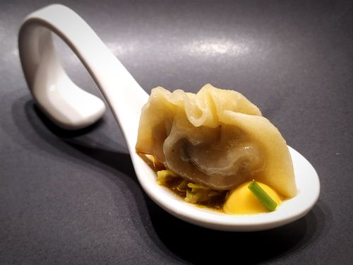 Customer photo review of The Taste Amuse Gueule Löffel - Porzellan - weiss (4er Set)