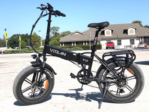 Customer photo review of V3 Folding Fat Tires Adult All Terrain Electric Bike