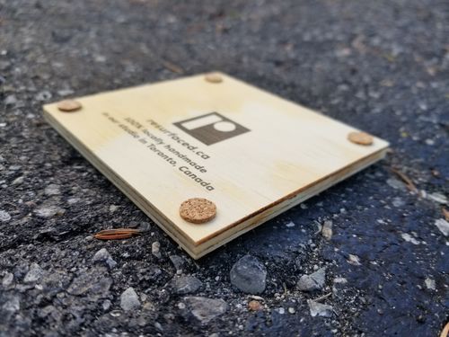 Customer photo review of 3/8" Diameter Light Duty Cork Pads By Roll
