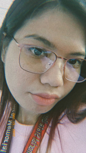 Customer photo review of MetroSunnies Max Specs (Pink) / Con-Strain Blue Light / Anti-Radiation Computer Eyeglasses