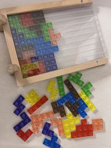 Customer photo review of Encaixe 3D - Ref. 199 - Brinquedo Educativo