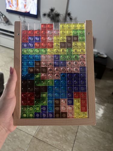 Customer photo review of Encaixe 3D - Ref. 199 - Brinquedo Educativo