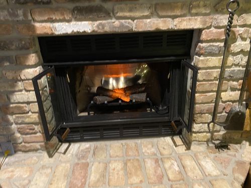 Customer photo review of Dimplex Revillusion 20" Electric Log Insert