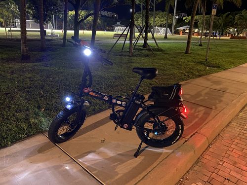 Customer photo review of Rattan LM 750W Electric Bike