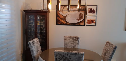 Customer photo review of Cabrexa© Dining Chair Covers