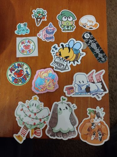Customer photo review of Sticker Mystery Pack! Pack of 5 or 10
