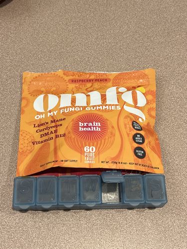 Customer photo review of Brain Health Mushroom Gummies
