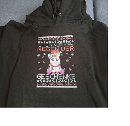 Customer photo review of Geschenkgrund Einhorn - Hoodie Unisex