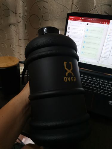 Customer photo review of 2.2L Oversized Bottle with Flip Cap
