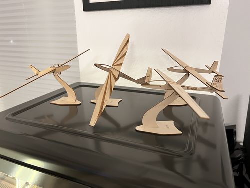 Customer photo review of PLZ Bielsko SZD 59 Acro Deko Flugzeugmodell Bausatz | Pure Planes