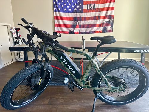 Customer photo review of VTUVIA SN100 26 Inch Hunting Fat Tire E-Bike