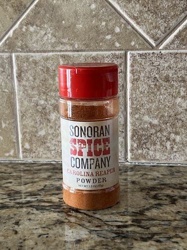 Customer photo review of Carolina Reaper Powder