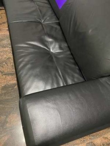 Customer photo review of Self-Adhesive Leather Refinisher Cuttable Furniture Repair