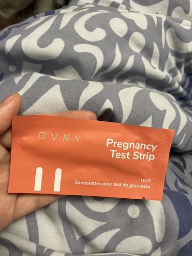 Customer photo review of Pregnancy Test Strips (Ultra-Sensitive)