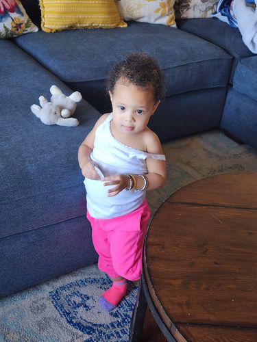 Customer photo review of Kid's Super healthy Hair kit