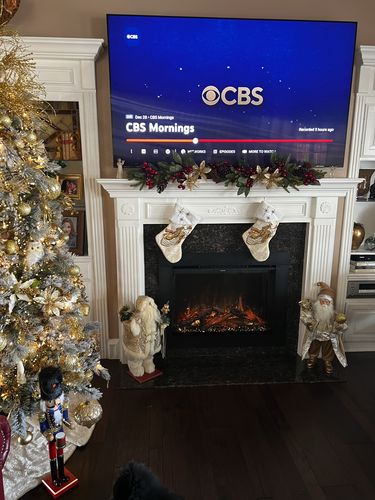 Customer photo review of Modern Flames Redstone 36" Built In Electric Firebox Insert